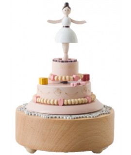 花仙子蛋糕 木質音樂盒 MUSIC BOX